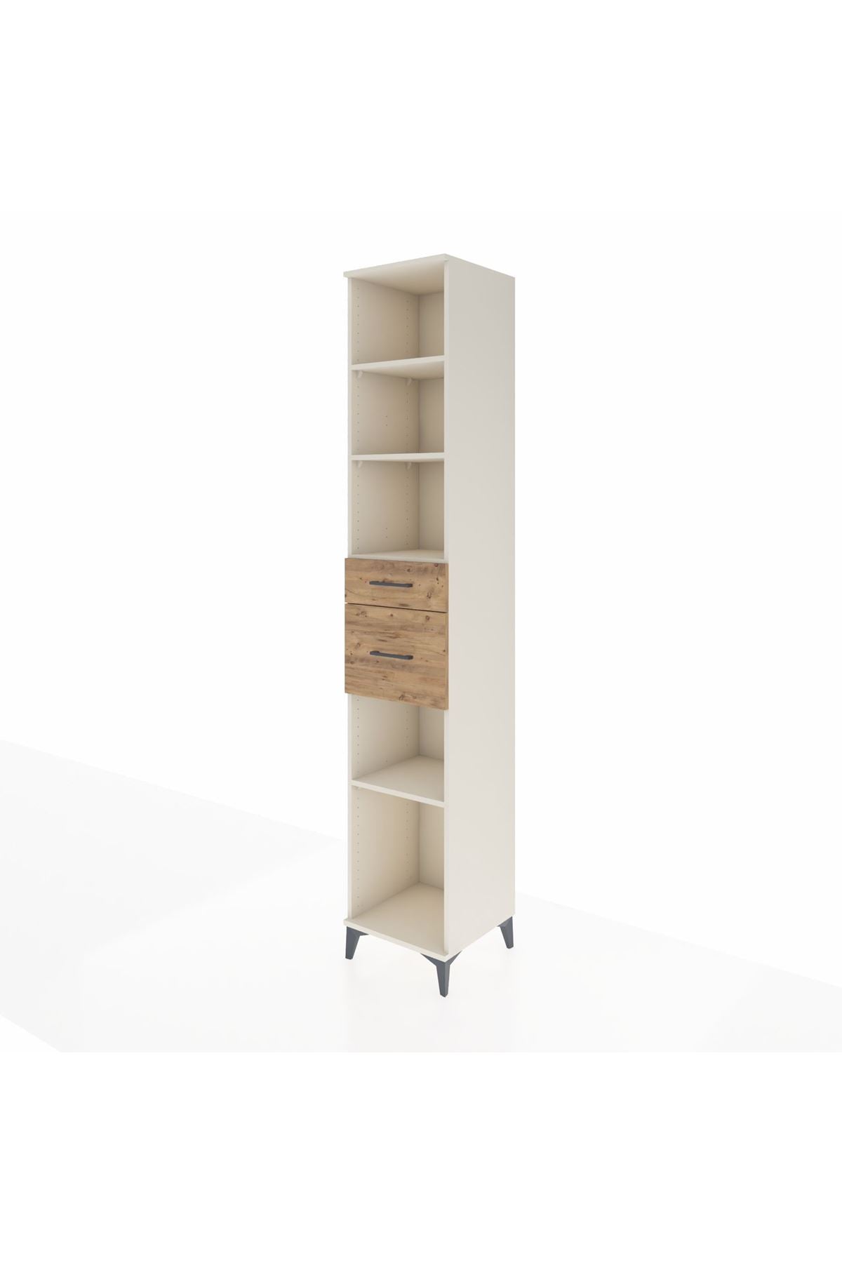 Hyperion Dolap 4 Raflı 2 Çekmeceli 44x44x243 Aytaşı-Çam