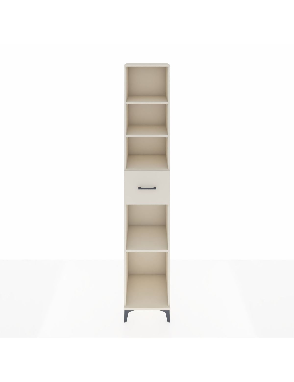 Hyperion Dolap 4 Raflı Tek Çekmeceli 44x44x243 Aytaşı-Aytaşı