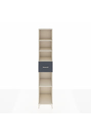 Hyperion Dolap 4 Raflı Tek Çekmeceli 44x44x243 Aytaşı-Antrasit