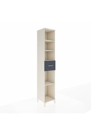 Hyperion Dolap 4 Raflı Tek Çekmeceli 44x44x243 Aytaşı-Antrasit