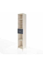 Hyperion Dolap 4 Raflı Tek Çekmeceli 44x44x243 Aytaşı-Antrasit