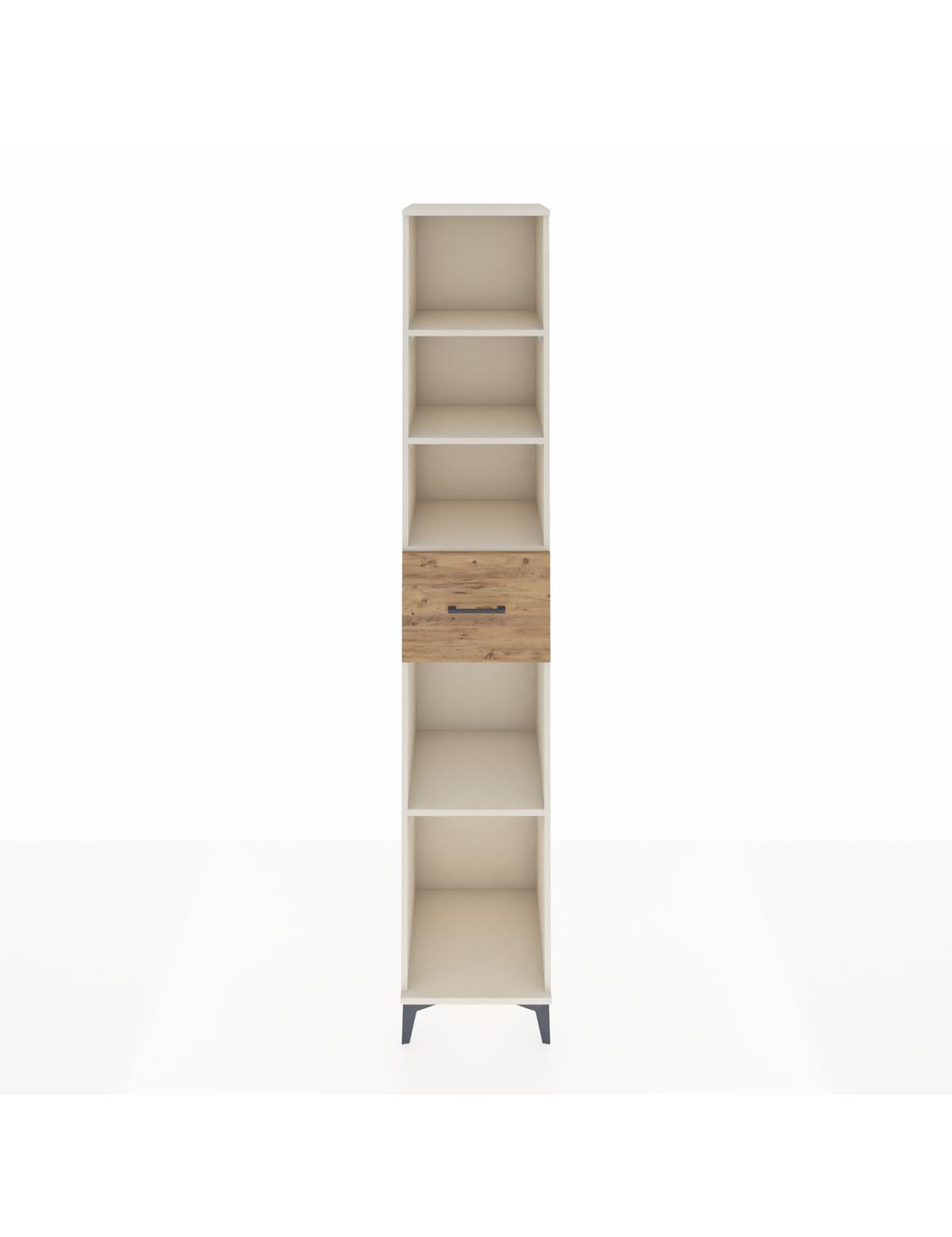 Hyperion Dolap 4 Raflı Tek Çekmeceli 44x44x243 Aytaşı-Çam