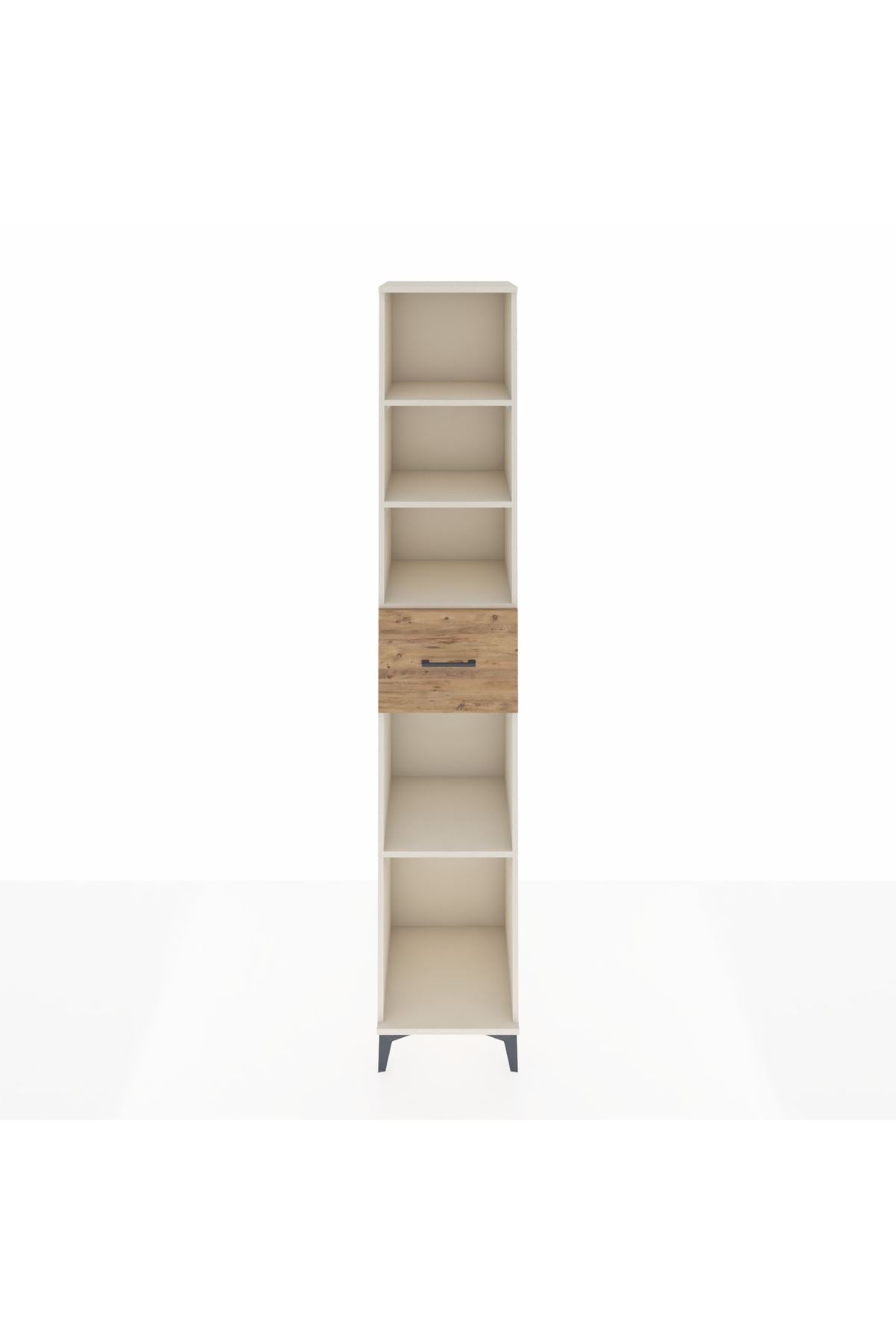 Hyperion Dolap 4 Raflı Tek Çekmeceli 44x44x243 Aytaşı-Çam