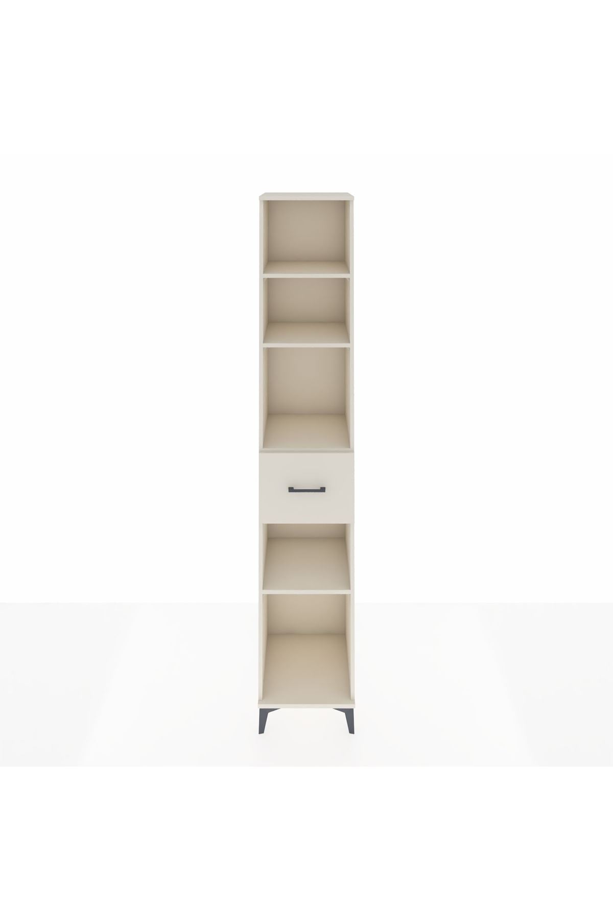 Hyperion Dolap 4 Raflı Tek Çekmeceli 44x44x243 Aytaşı-Aytaşı