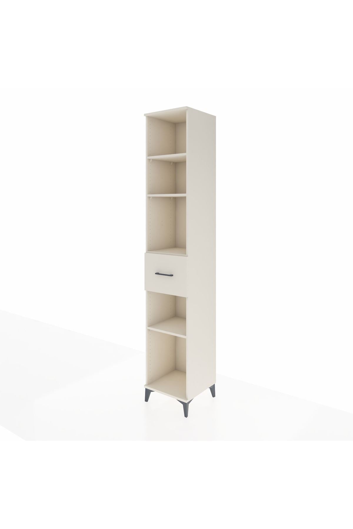 Hyperion Dolap 4 Raflı Tek Çekmeceli 44x44x243 Aytaşı-Aytaşı