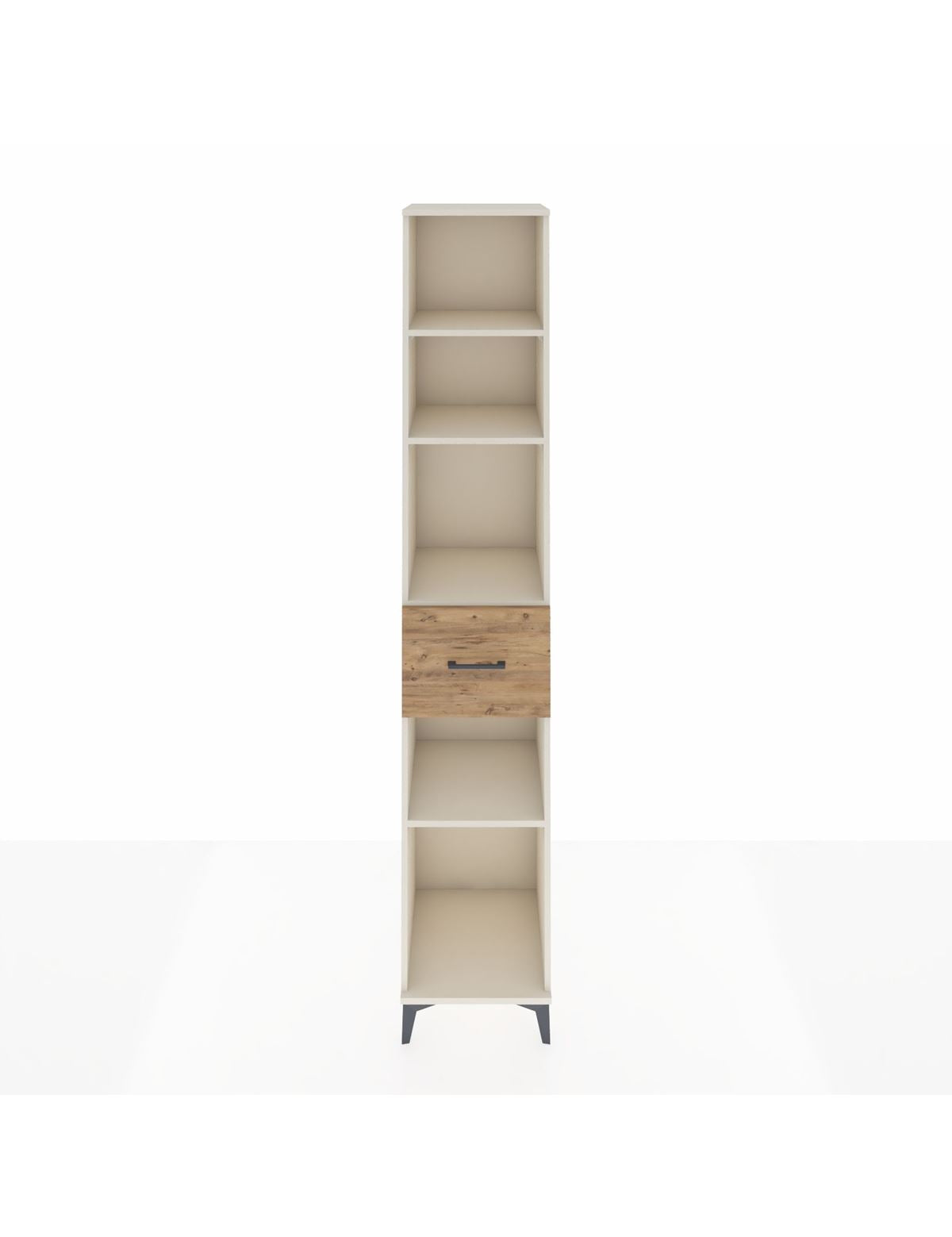 Hyperion Dolap 4 Raflı Tek Çekmeceli 44x44x243 Aytaşı-Çam