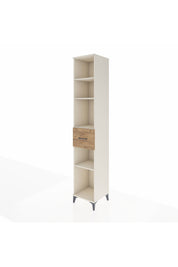 Hyperion Dolap 4 Raflı Tek Çekmeceli 44x44x243 Aytaşı-Çam