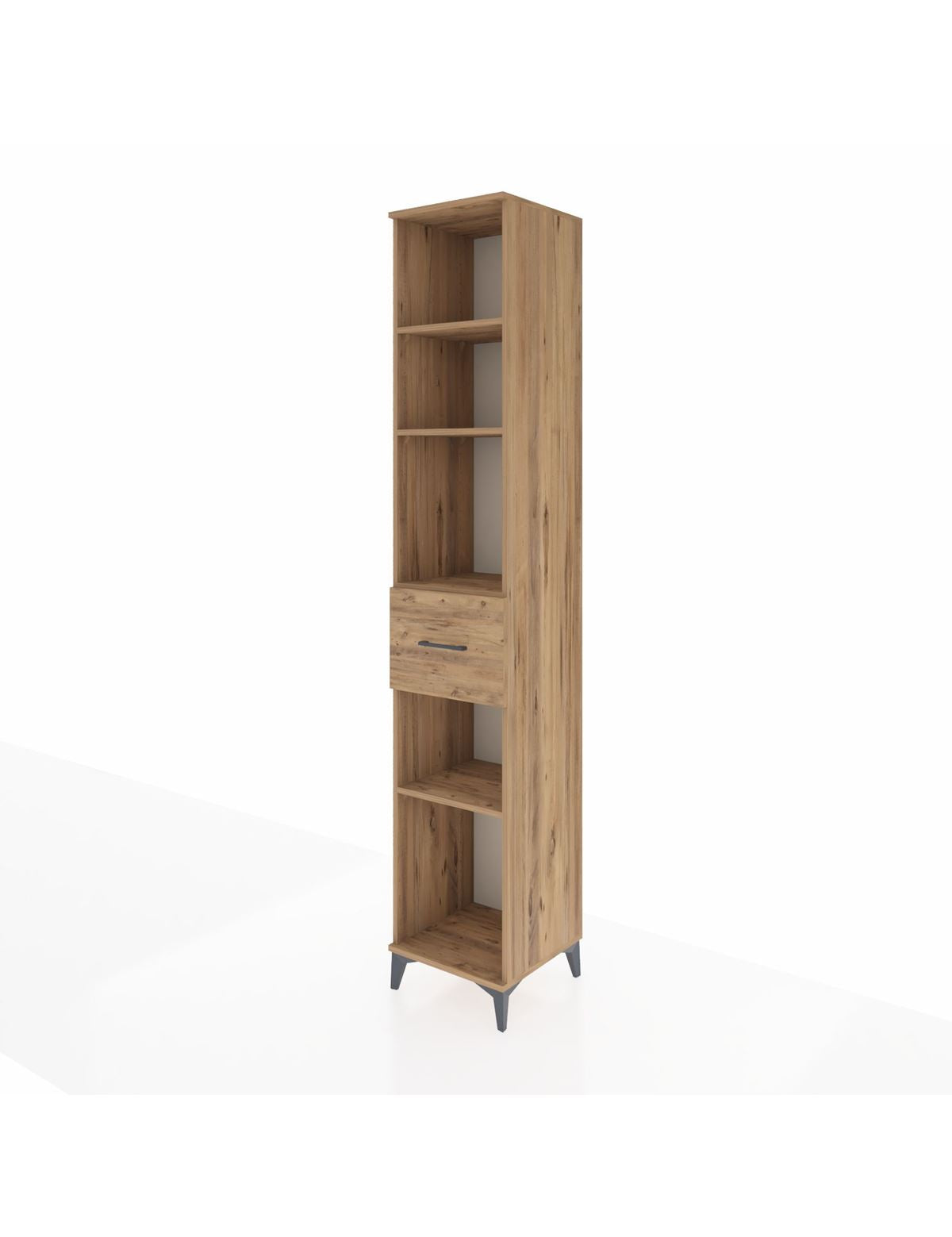 Hyperion Dolap 4 Raflı Tek Çekmeceli 44x44x243 - S64M097V9B