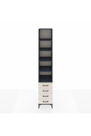 Hyperion Dolap 5 Raflı 4 Çekmeceli 44x44x243 Antrasit-Aytaşı