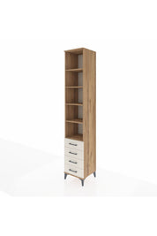 Hyperion Dolap 5 Raflı 4 Çekmeceli 44x44x243 Çam-Aytaşı