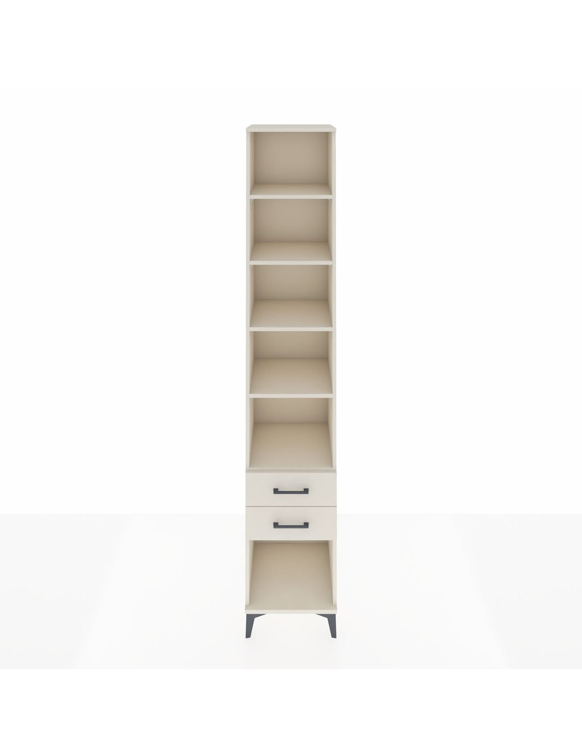 Hyperion Dolap 5 Raflı 2 Çekmeceli 44x44x243 Aytaşı-Aytaşı