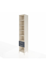 Hyperion Dolap 5 Raflı 2 Çekmeceli 44x44x243 Aytaşı-Antrasit