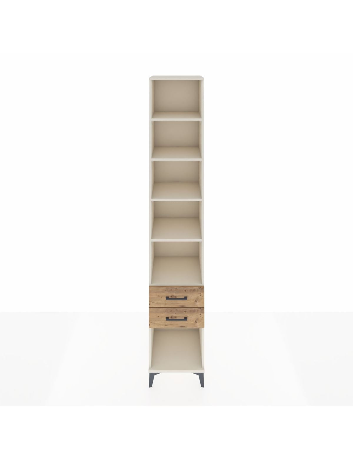 Hyperion Dolap 5 Raflı 2 Çekmeceli 44x44x243 Aytaşı-Çam