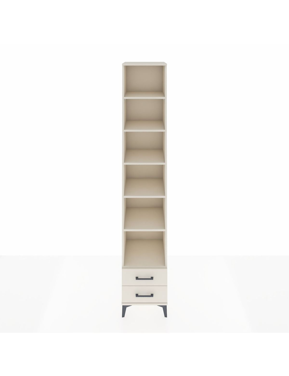 Hyperion Dolap 6 Raflı 2 Çekmeceli 44x44x243 Aytaşı-Aytaşı