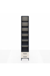 Hyperion Dolap 6 Raflı 2 Çekmeceli 44x44x243 Antrasit-Aytaşı