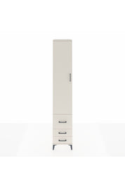 Hyperion Dolap 3 Raflı 3 Çekmeceli Tek Askılı 44x44x243 Aytaşı-Aytaşı