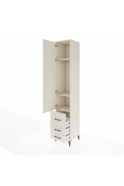 Hyperion Dolap 3 Raflı 3 Çekmeceli Tek Askılı 44x44x243 Aytaşı-Aytaşı