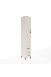 Hyperion Dolap 5 Raflı 3 Çekmeceli Tek Kapaklı 44x44x243 Aytaşı-Aytaşı