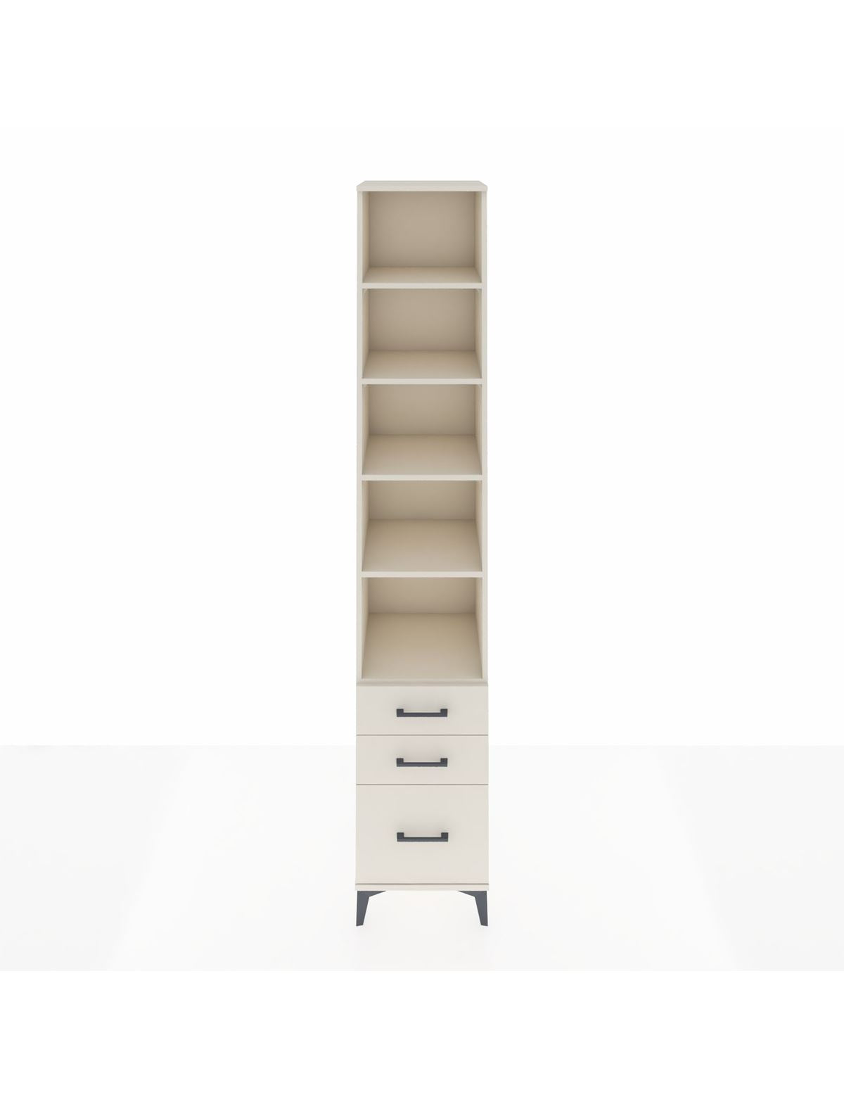 Hyperion Dolap 5 Raflı 3 Çekmeceli 44x44x243 Aytaşı-Aytaşı