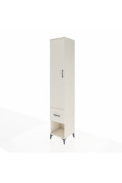 Hyperion Dolap 3 Raflı Tek Çekmeceli Tek Askılı 44x44x243 Aytaşı-Aytaşı
