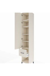 Hyperion Dolap 5 Raflı Tek Çekmeceli Tek Kapaklı 44x44x243 Aytaşı-Aytaşı