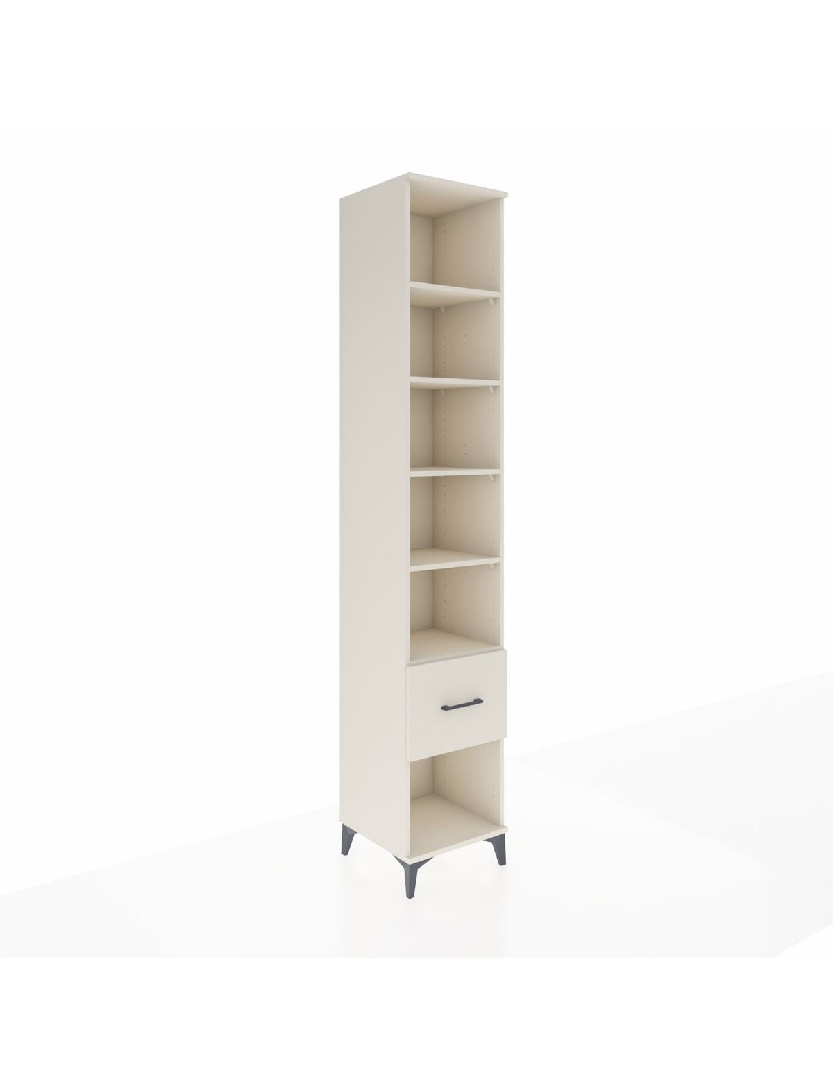 Hyperion Dolap 5 Raflı Tek Çekmeceli 44x44x243 Aytaşı-Aytaşı