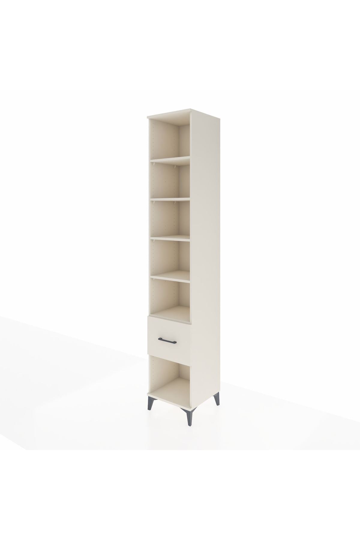 Hyperion Dolap 5 Raflı Tek Çekmeceli 44x44x243 Aytaşı-Aytaşı