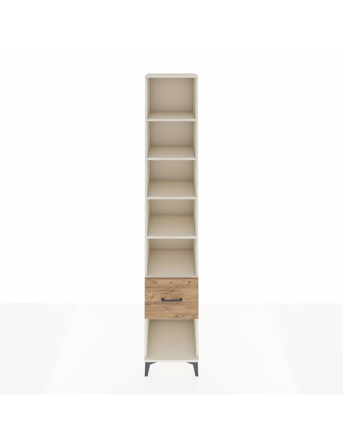 Hyperion Dolap 5 Raflı Tek Çekmeceli 44x44x243 Aytaşı-Çam