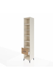 Hyperion Dolap 5 Raflı Tek Çekmeceli 44x44x243 Aytaşı-Çam