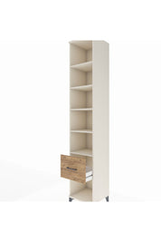 Hyperion Dolap 5 Raflı Tek Çekmeceli 44x44x243 Aytaşı-Çam