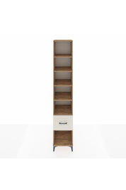 Hyperion Dolap 5 Raflı Tek Çekmeceli 44x44x243 Çam-Aytaşı