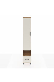 Hyperion Dolap 6 Raflı Tek Çekmeceli Tek Kapaklı 44x44x243 Çam-Aytaşı