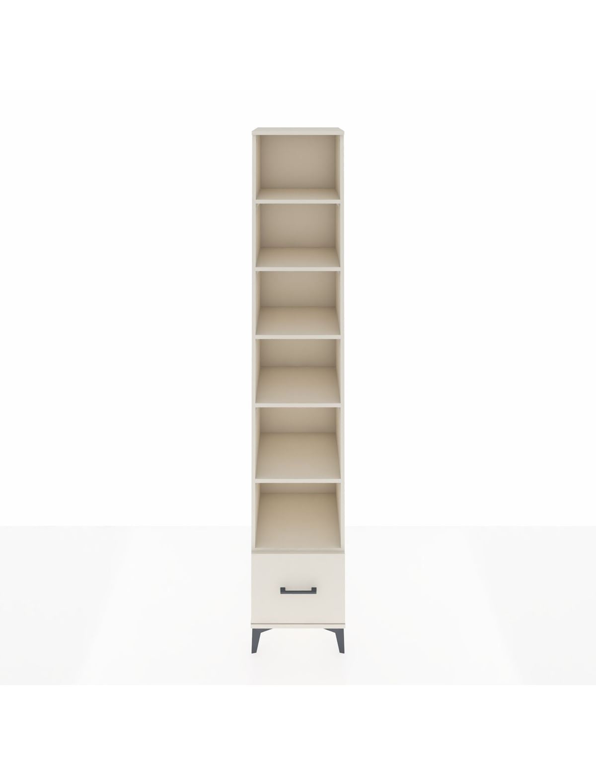 Hyperion Dolap 6 Raflı Tek Çekmeceli 44x44x243 Aytaşı-Aytaşı