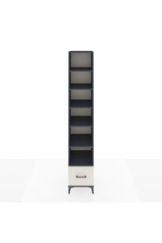 Hyperion Dolap 6 Raflı Tek Çekmeceli 44x44x243 Antrasit-Aytaşı