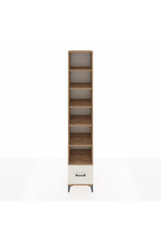 Hyperion Dolap 6 Raflı Tek Çekmeceli 44x44x243 Çam-Aytaşı