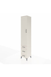 Hyperion Dolap 3 Raflı 3 Çekmeceli Tek Askılı 44x44x243 Aytaşı-Aytaşı