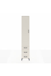 Hyperion Dolap 5 Raflı 3 Çekmeceli Tek Kapaklı 44x44x243 Aytaşı-Aytaşı