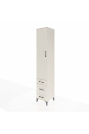 Hyperion Dolap 5 Raflı 3 Çekmeceli Tek Kapaklı 44x44x243 Aytaşı-Aytaşı