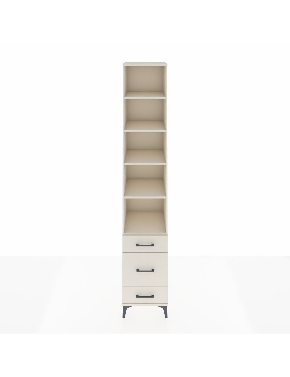 Hyperion Dolap 5 Raflı 3 Çekmeceli 44x44x243 Aytaşı-Aytaşı