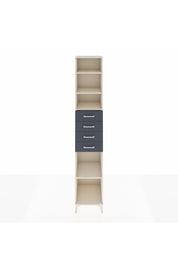 Hyperion Dolap 4 Raflı 4 Çekmeceli 44x44x243 Aytaşı-Antrasit