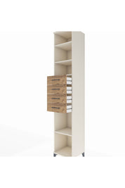 Hyperion Dolap 4 Raflı 4 Çekmeceli 44x44x243 Aytaşı-Çam