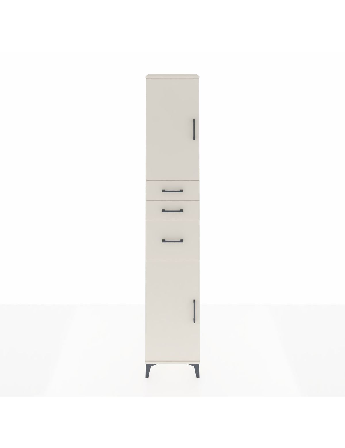 Hyperion Dolap 4 Raflı 3 Çekmeceli 2 Kapaklı 44x44x243 Aytaşı-Aytaşı