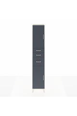 Hyperion Dolap 4 Raflı 3 Çekmeceli 2 Kapaklı 44x44x243