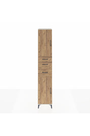 Hyperion Dolap 4 Raflı 3 Çekmeceli 2 Kapaklı 44x44x243 Aytaşı-Çam