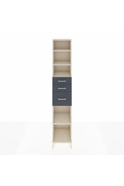 Hyperion Dolap 4 Raflı 3 Çekmeceli 44x44x243 Aytaşı-Antrasit