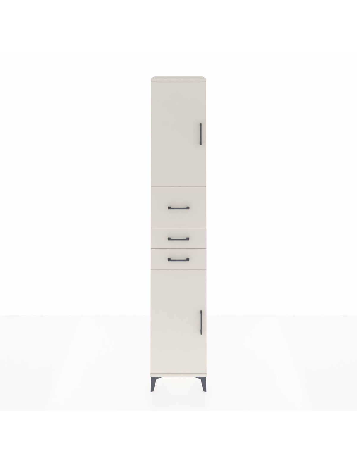 Hyperion Dolap 4 Raflı 3 Çekmeceli 2 Kapaklı 44x44x243 Aytaşı-Aytaşı