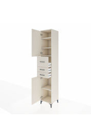 Hyperion Dolap 4 Raflı 3 Çekmeceli 2 Kapaklı 44x44x243 Aytaşı-Aytaşı