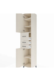 Hyperion Dolap 4 Raflı 3 Çekmeceli 2 Kapaklı 44x44x243 Aytaşı-Aytaşı