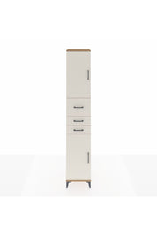 Hyperion Dolap 4 Raflı 3 Çekmeceli 2 Kapaklı 44x44x243 Çam-Aytaşı