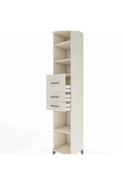 Hyperion Dolap 4 Raflı 3 Çekmeceli 44x44x243 Aytaşı-Aytaşı